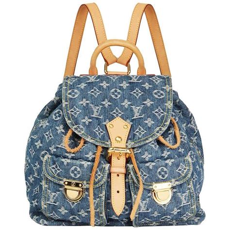 louis vuitton denim backpack replica|louis vuitton denim pleaty bag.